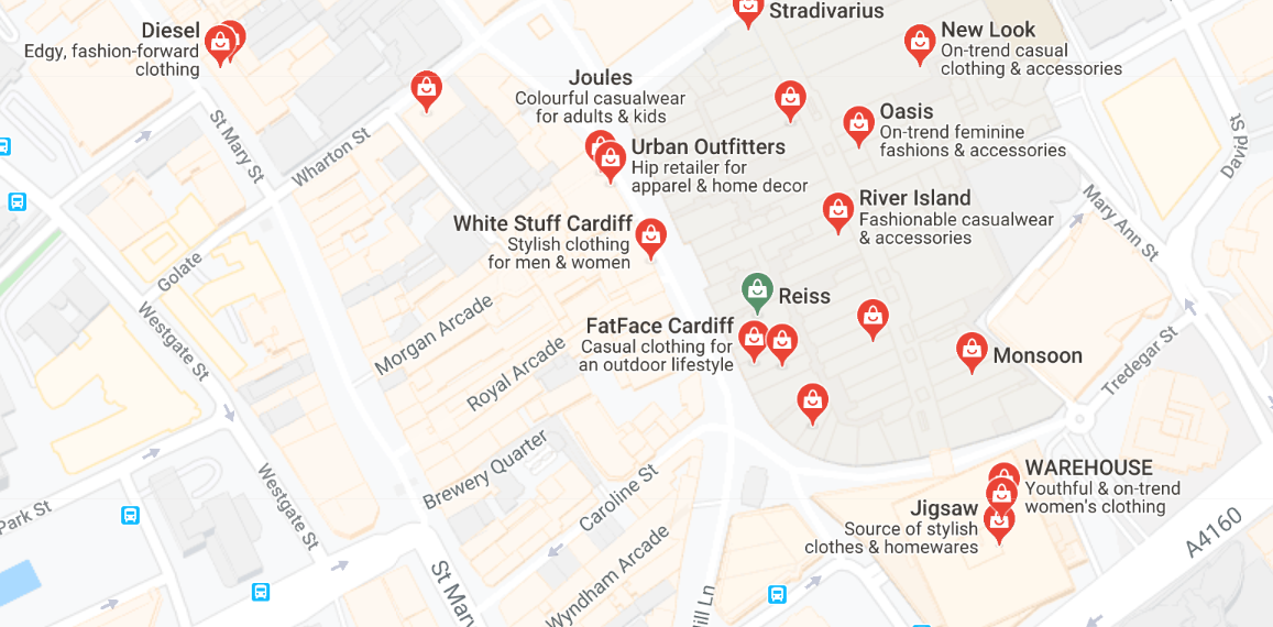 Paid ad in Google maps